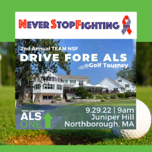 TEAM NSF DRIVE FOR ALS GOLF TOURNEY