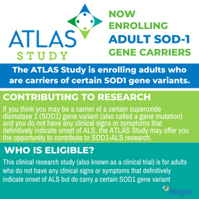 ATLAS STUDY for SOD1 Gene Carriers